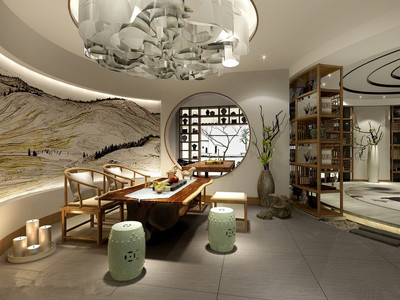 北京会所休闲室装修效果图