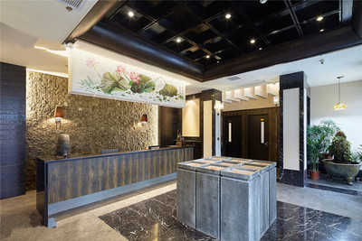 北京会所前台装修效果图