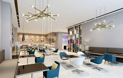 北京酒店休闲区装修效果图