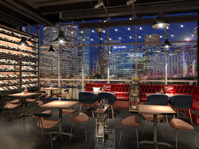 北京酒吧装修图