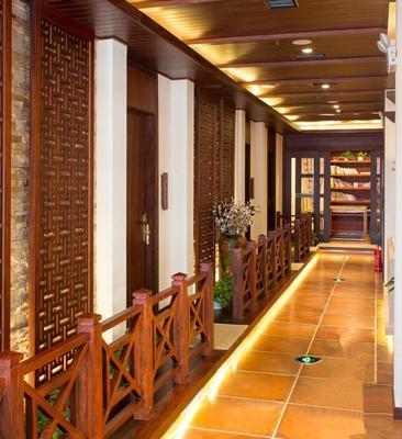 北京会所走廊装修效果图