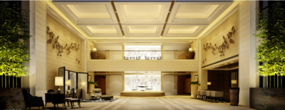 北京酒店大堂装修效果图